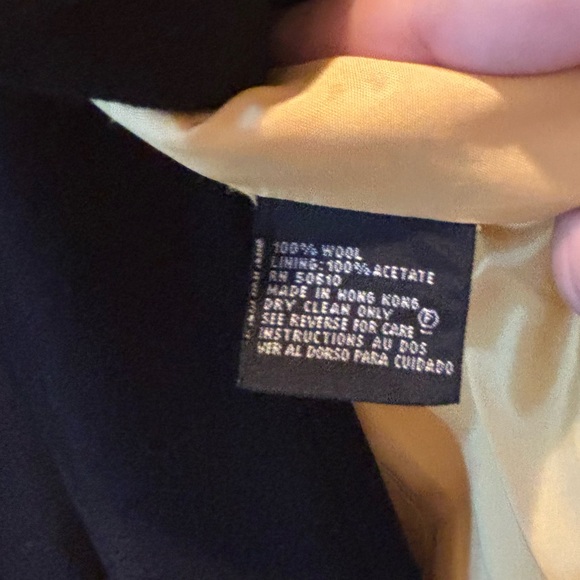 Albert Nipon light wool crepe Dress with Jacket - Picture 5 of 11